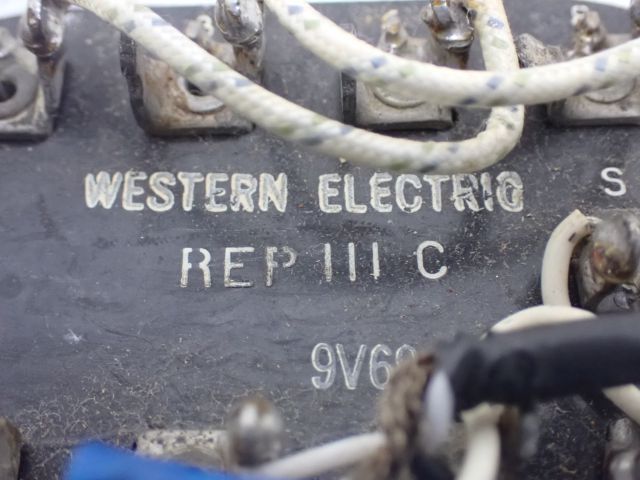 Western Electric REP 111C ライントランス リピートコイル ペア 自作ラインセレクター ウエスタン エレクトリック ♪ 6461E-5_画像5