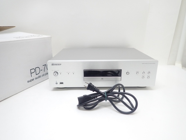 Pioneer SACD/CDプレーヤー PD-70 2012年製 パイオニア 元箱付 ♪ 6467E-6