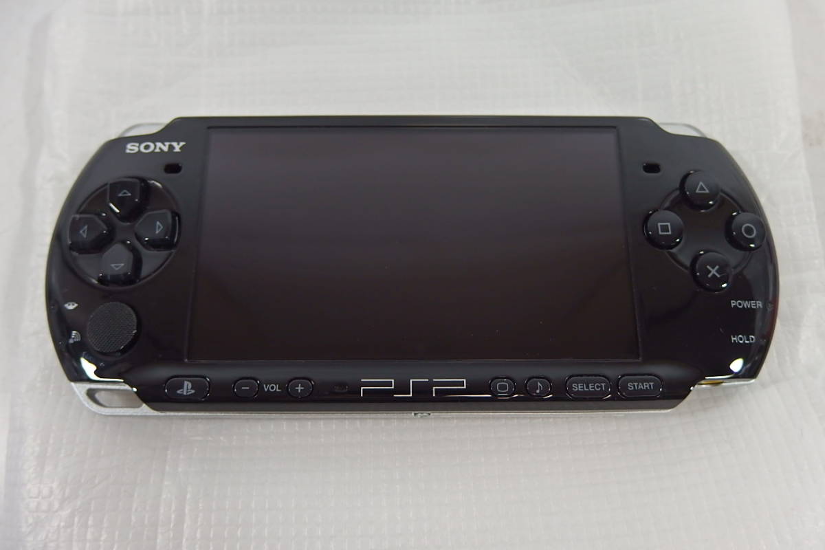 ◆SONY PSP プレイステーション・ポータブル PSP-3000 ピアノ・ブラック_画像4