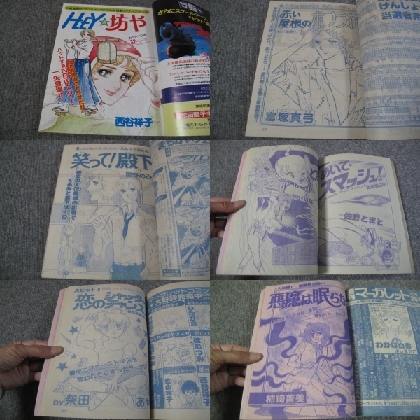 FSLezzz1981/06/12:週刊マーガレット /西谷祥子/弓月光/富塚真弓/岩館真理子/山下和美/柿崎普美/川崎苑子_画像2