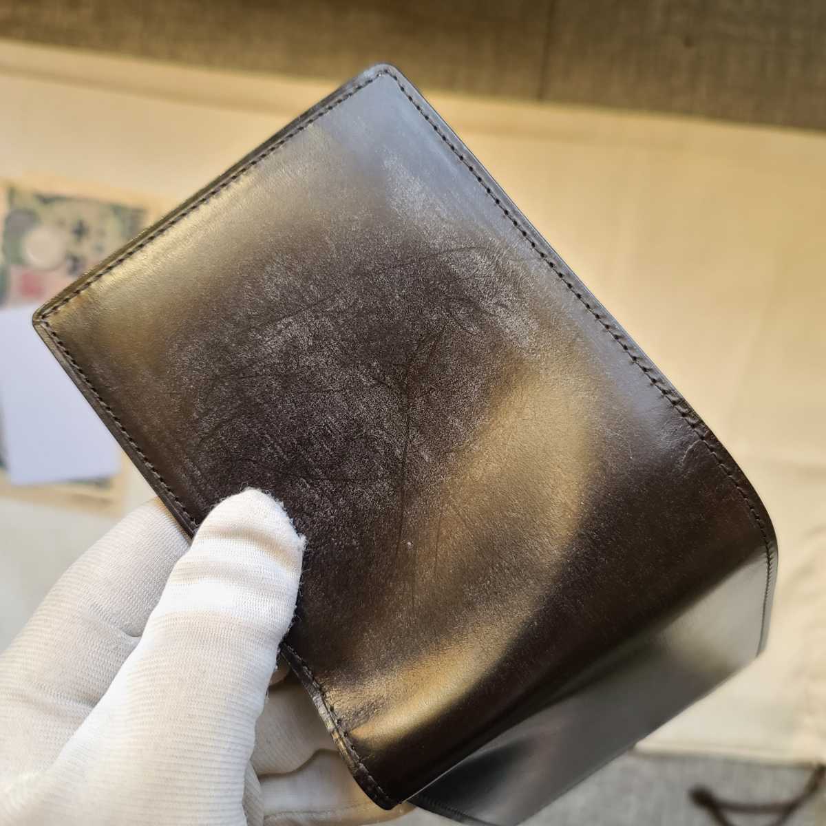 未使用 ガンゾ ブライドル GANZO 財布 二つ折り財布 ミネルバボックス