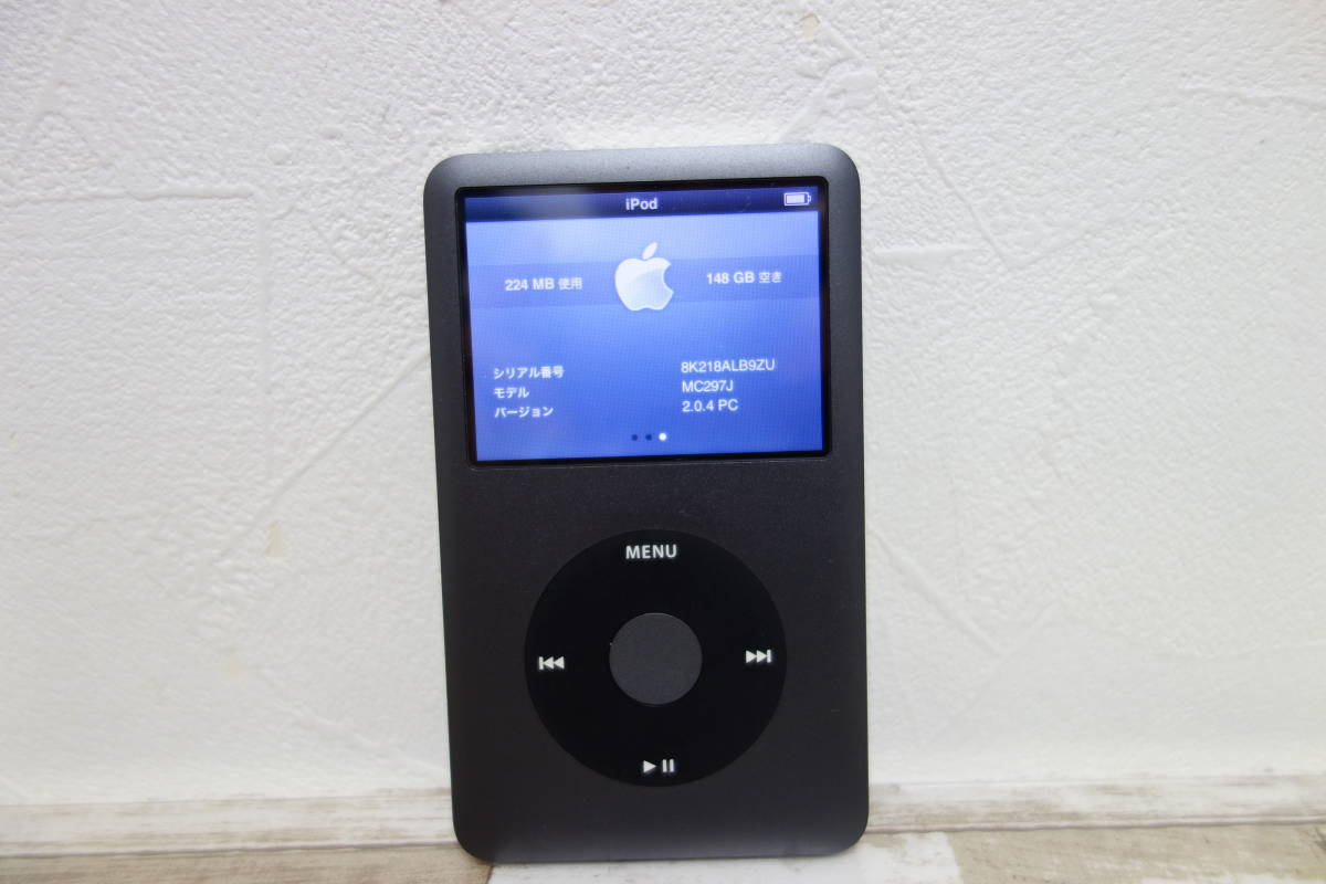 Apple アップル iPod classic 160GB MC297J アイポッドクラシック_画像1