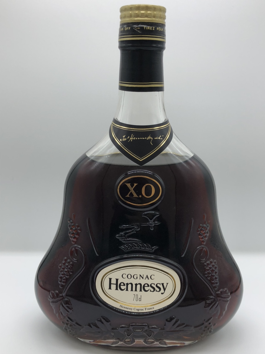 未開栓】 Hennessy ヘネシー XO 金キャップ クリアボトル 700ml 43
