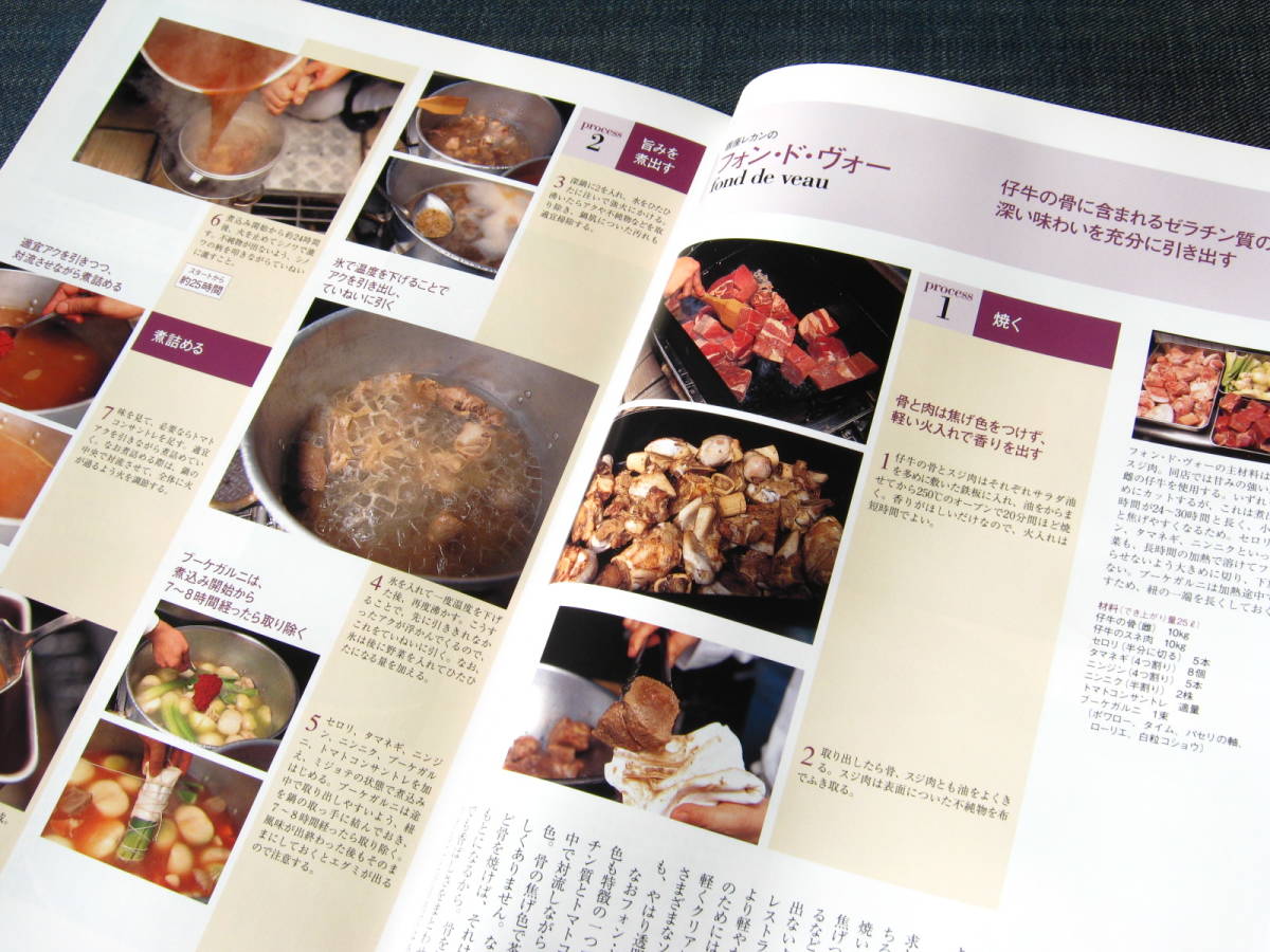 月刊専門料理2008-04　フォン フランス料理の基本 わが店のフォン徹底紹介 ブイヨン _画像5