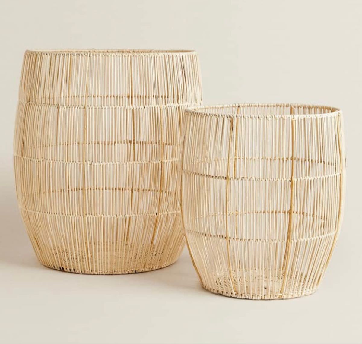 ZARA HOME オーバル ラタン バスケット 36×39×36cm|Yahoo ZARA HOME オーバル ラタン バスケット 36×39×36cm|Yahoo