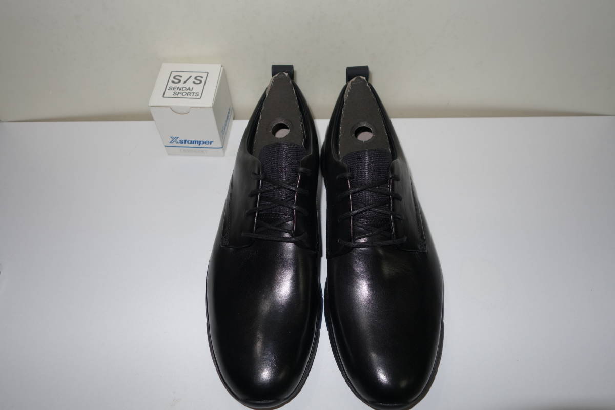 【新品未使用品】クラークス　Clarks　革靴　718E Tynamo Walk 25.5cm ブラック_画像1