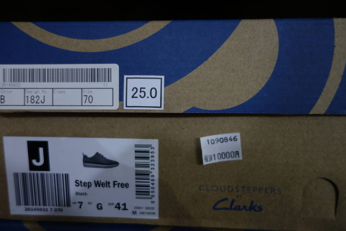 [ новый товар не использовался товар ] Clarks Clarks Step Weit Free 25.0cm черный 
