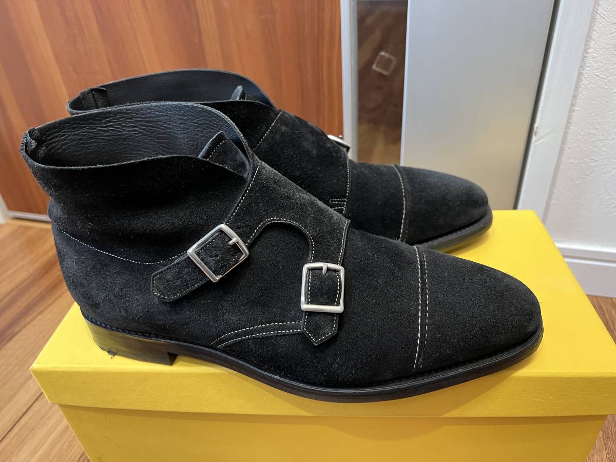 ジョンロブ 超稀少なカシミアスエード ブーツタイプ WILLIAM II BOOT