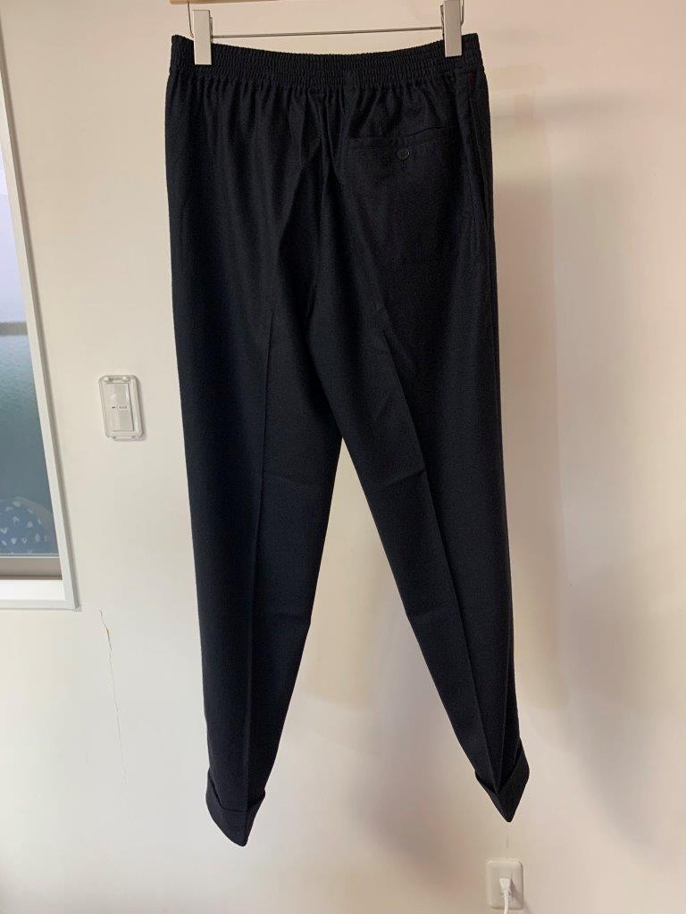 エルメス 超絶カシミア100% フワトロ トラウザーズ パンツ スラックス 国内正規新品 定価35万円 サイズ42_画像4