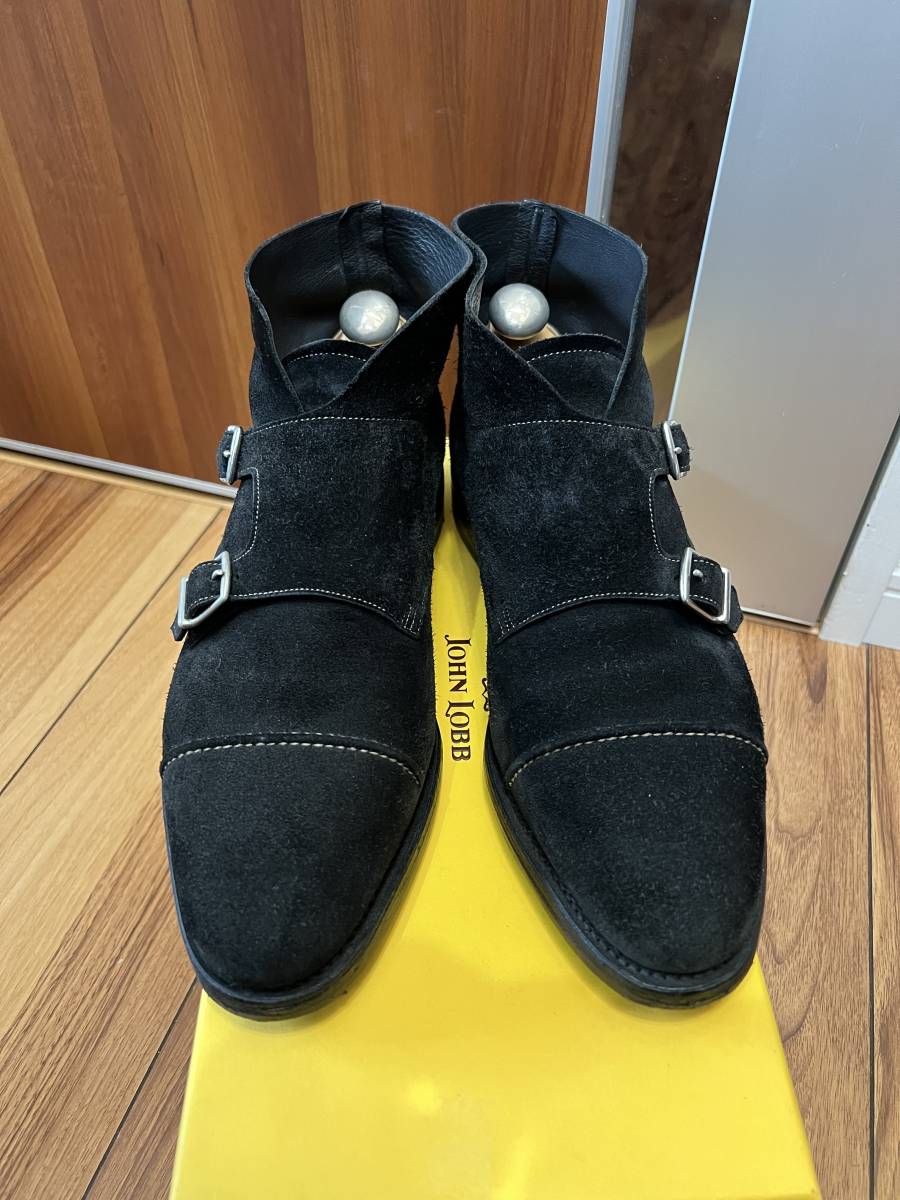 ジョンロブ 超稀少なカシミアスエード ブーツタイプ WILLIAM II BOOT