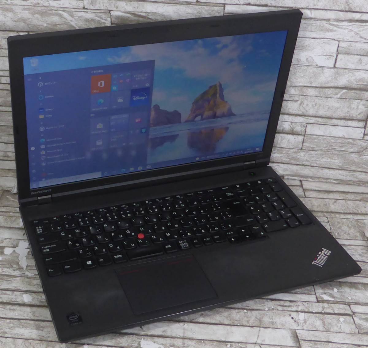 Lenovo ThinkPad L540 intel Core i5-4300M 2.60GHz/4GB/15.6インチ