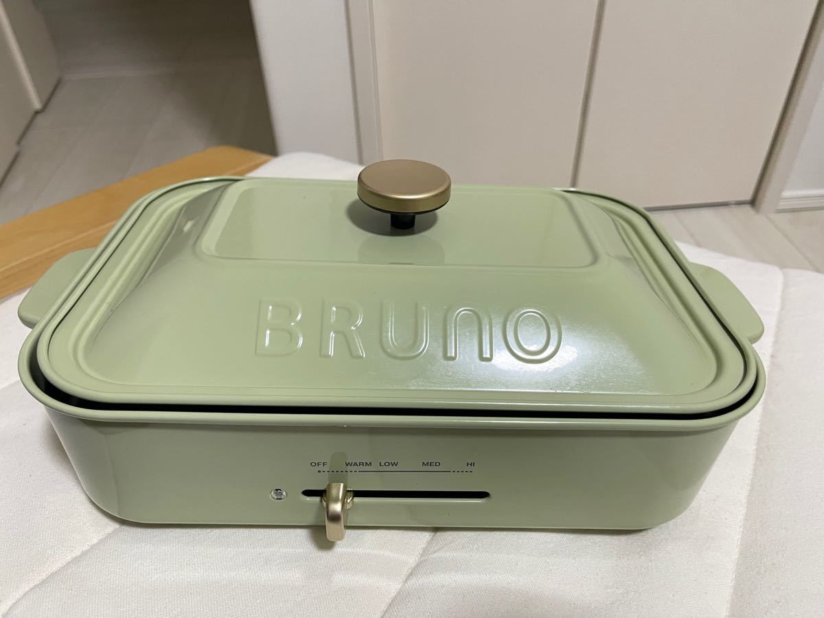 BRUNO ブルーノ 深鍋セット ホットプレート 深鍋 すき焼き たこ焼き器 お鍋 なべ