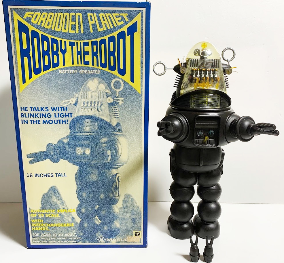 ヤフオク! - 1983年 ロビーザロボット マスダヤ 1/5約40cm絶
