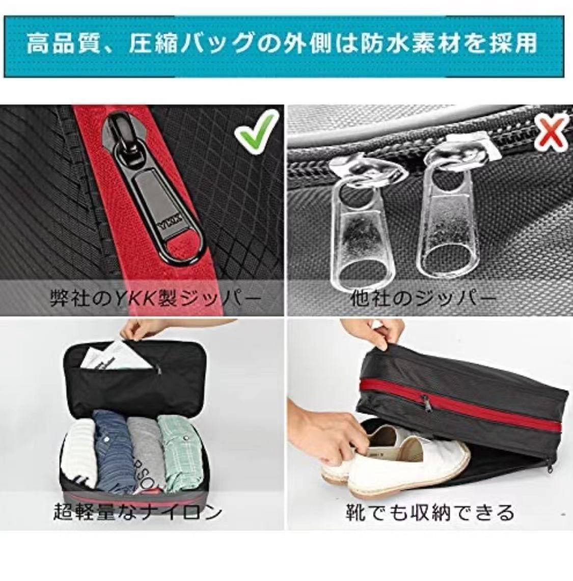 PayPayフリマ|超便利旅行圧縮バッグ 防水ファスナー圧縮で衣類スペース 手提げ 衣類圧縮バッグ 50%節約 15L収納バッグ 衣類仕分け 簡単圧縮 旅行出張 PayPayフリマ|超便利旅行圧縮バッグ 防水ファスナー圧縮で衣類スペース 手提げ 衣類圧縮バッグ 50%節約 15L収納バッグ 衣類仕分け 簡単圧縮 旅行出張