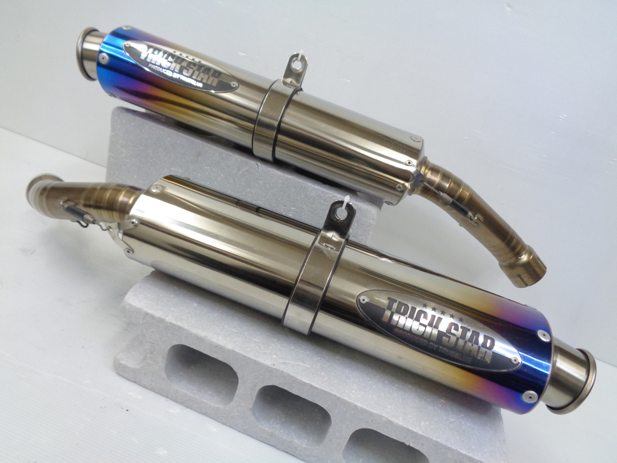 YZF-R1 SP 5VY 04-06 トリックスター チタン レーシング スリップオン
