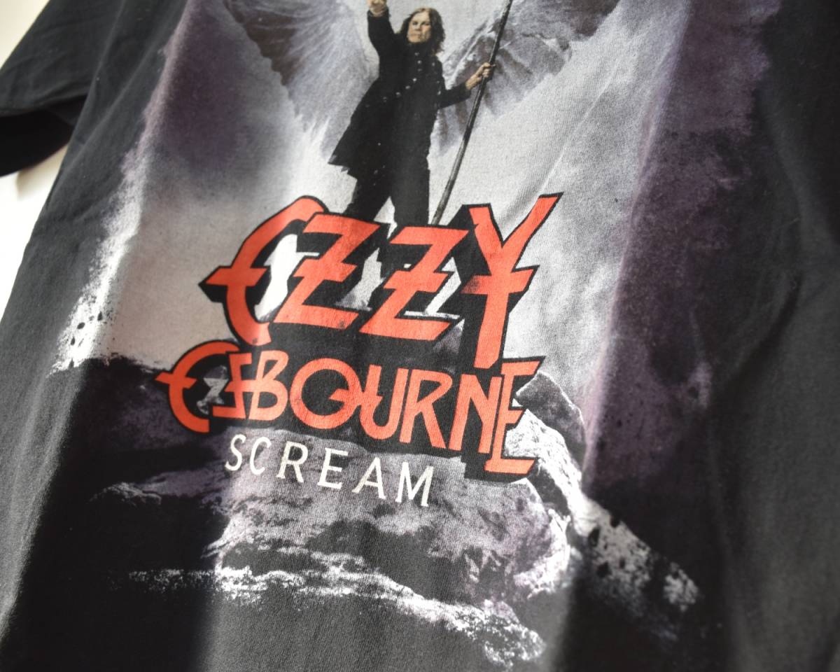 Ozzy Osbourneoji- oz bo-n2010 year Tour T-shirt L size 