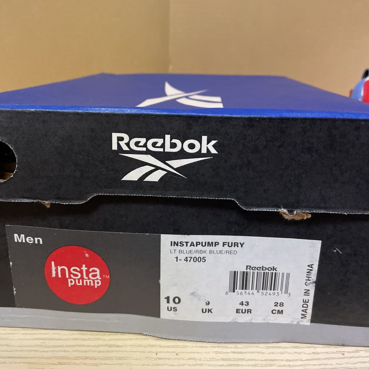 31 Reebok INSTAPUMP FURY 28cm リーボック インスタポンプフューリー 90年代レトロ 未使用品 31_画像9