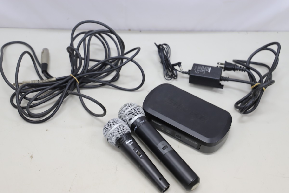 激安超特価 SHURE PGX24 PG58 ワイヤレスマイクシステム マイク
