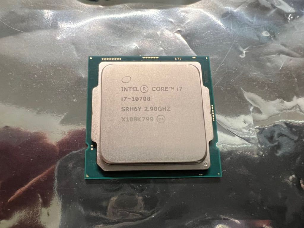 CPU Intel Core i7 10700 2.9GHz 8コア16スレッド PCパーツ インテル GPU内蔵 動作確認済み 