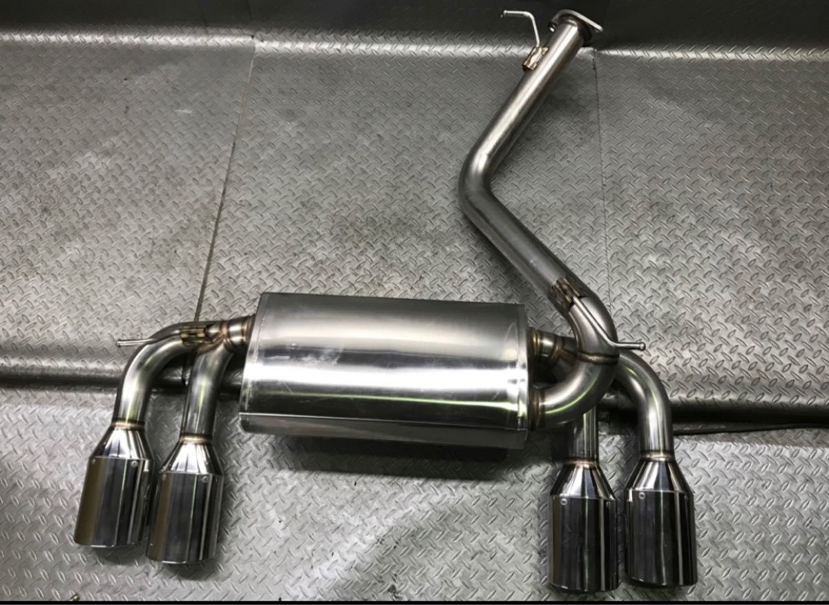 公式の レクサスRX オールステンレス製中間ストレートパイプ マフラー
