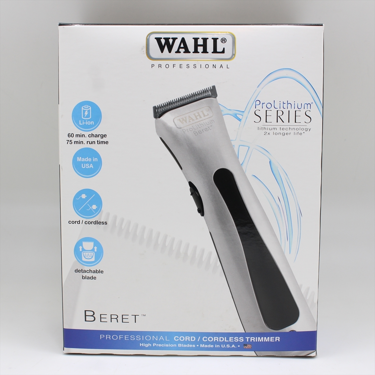 WAHL BERET ベレット バリカン リチウムイオン電池シリーズ フル充電75