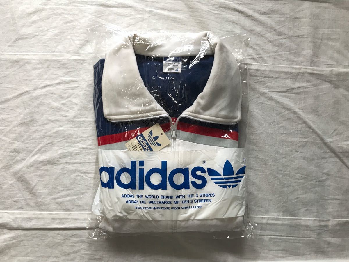 70s adidas アディダス 西ドイツタグ デサント正規品 デッドストック