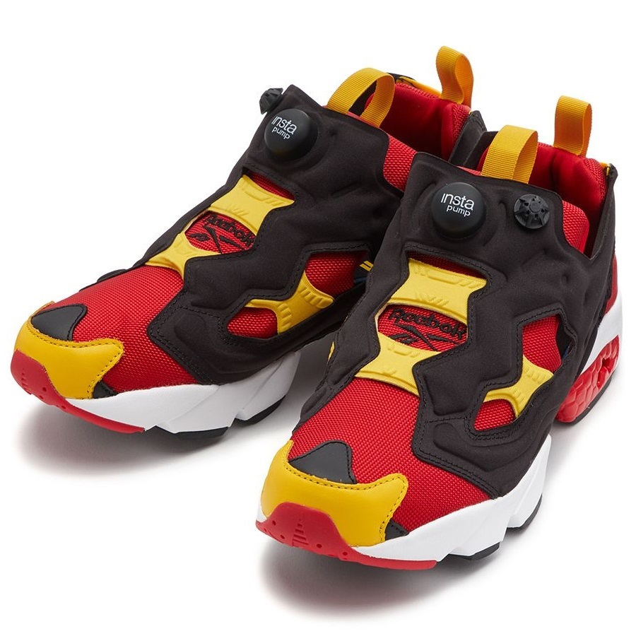 ☆Reebok INSTA PUMP FURY OG MU 赤/黒/黄 27.0cm リーボック インスタポンプ フューリー OG MU 香港返還カラー EH1788_画像1