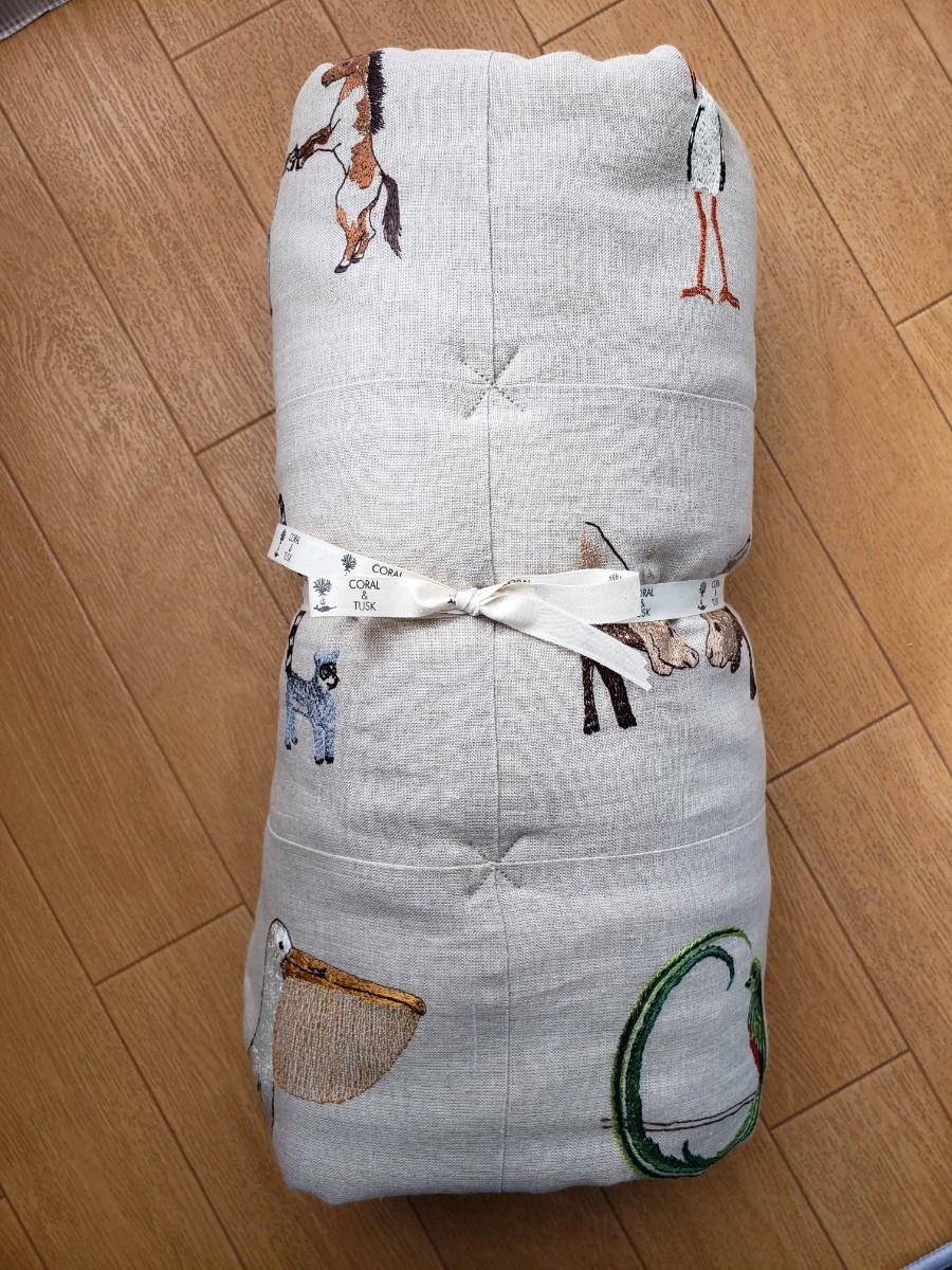 新品未使用】コーラル&タスク アルファベットキルト | noonanwaste.com