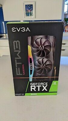 EVGA GeForce RTX 3080 FTW3 ウルトラゲーム 10G-P5-3897-KL 10GB GDDR6X iCX3　新品