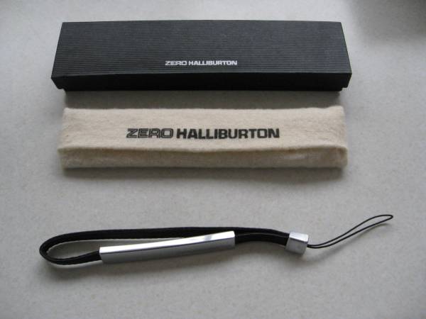 新品 ゼロハリバートン ZERO HALLIBURTON 携帯ストラップ 送料無料_画像3