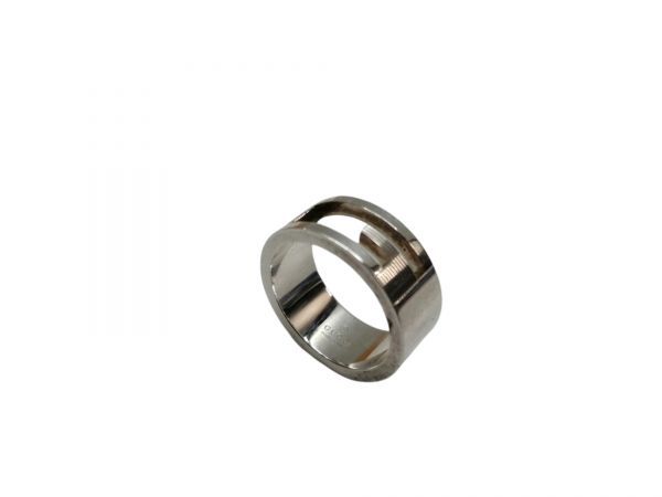 グッチ GUCCI ブランデッドG リング 指輪 Sv925 スターリング シルバー 総重量7.8g アクセサリー_画像1