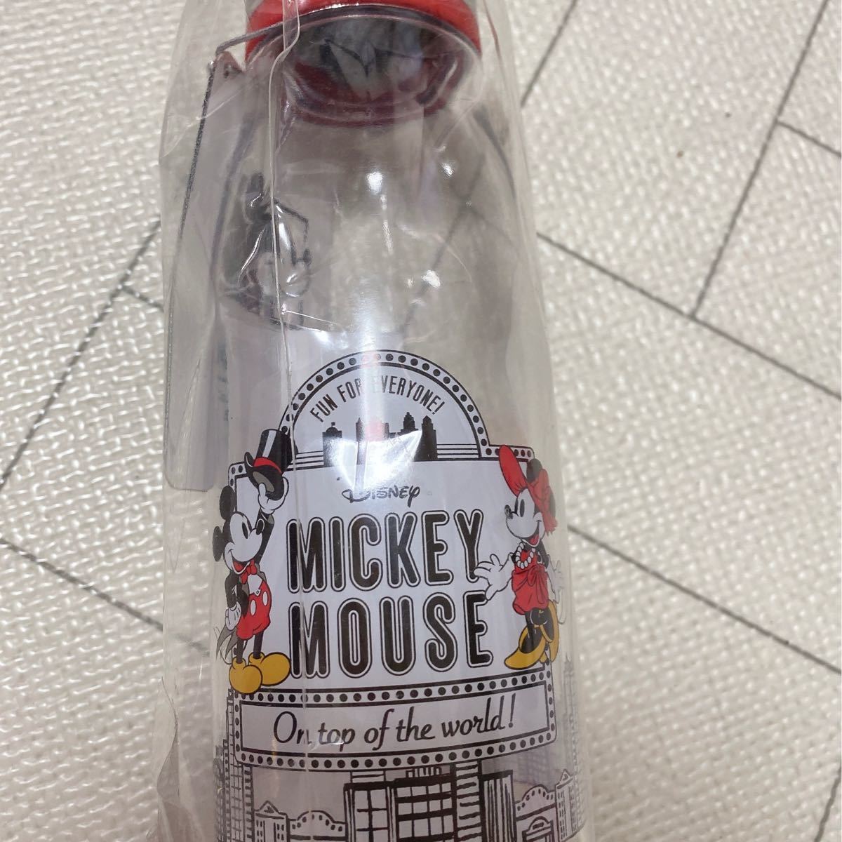 ディズニー disney ミッキーミニー スタイリッシュブローボトル500ml 水筒 タンブラー スケーター skater