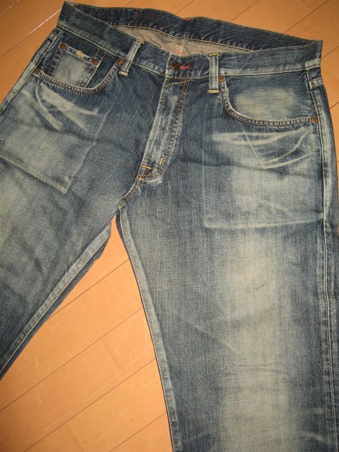 ◆EDWIN◆エドウィン◆53504◆REBEL VINTAGE◆◆激レア◆ビッグサイズ◆訳あり◆中古◆36×34◆ユーズド加工◆ヴィンテージ加工◆_画像8