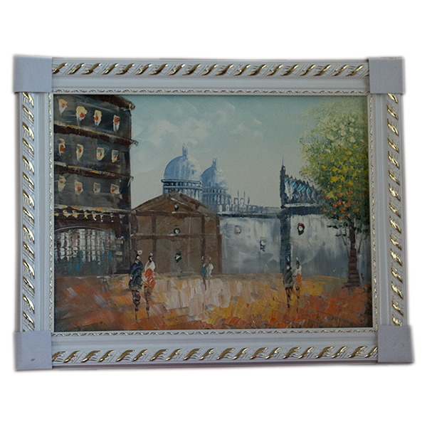  oil painting M Europe Paris. street angle hand paint acsy06 38X48cm import interior wall decoration open memory 