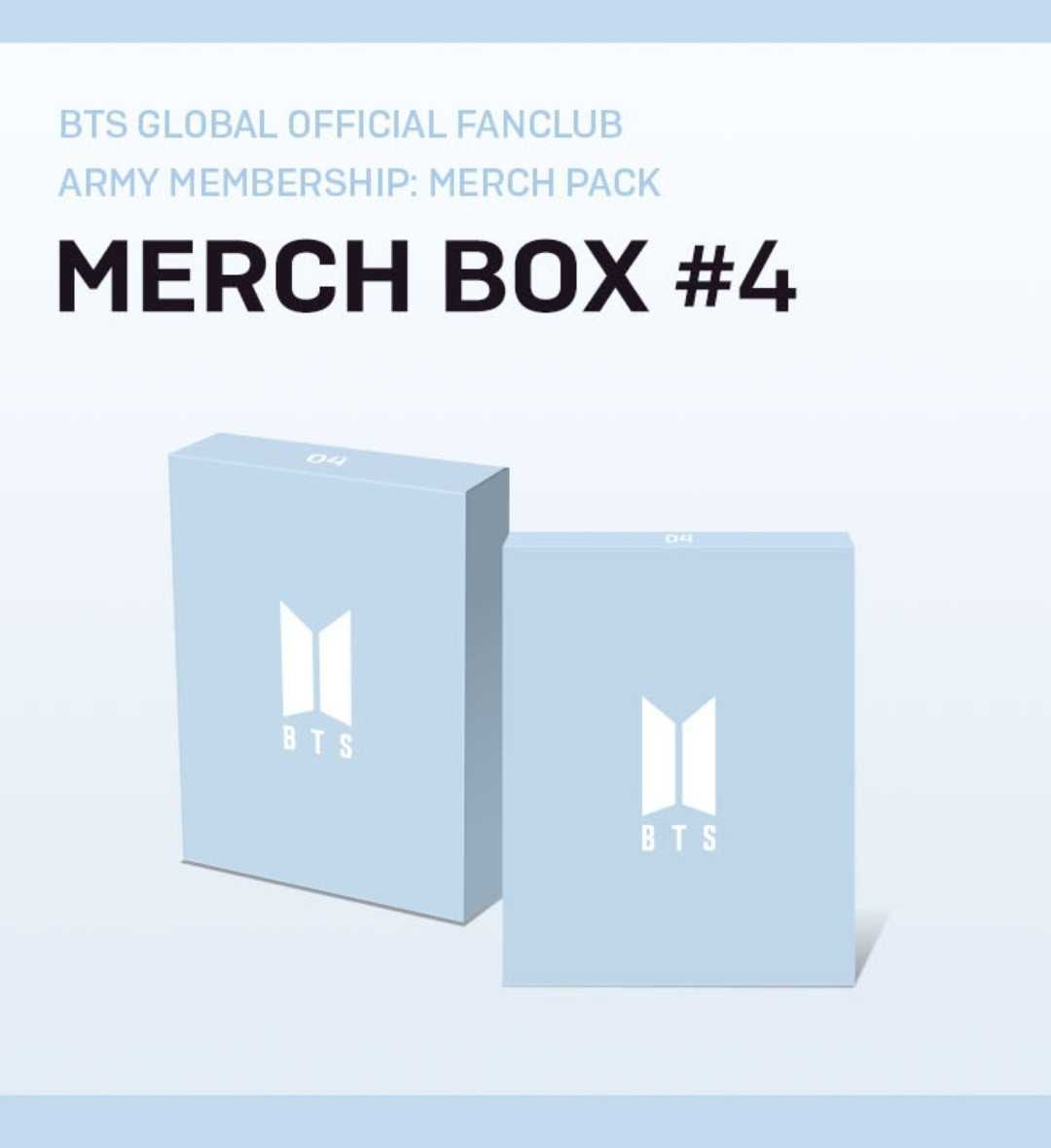 新品未開封品 BTS MERCH BOX #4 防弾少年団 ファンクラブ 公式 新品未開封品 BTS MERCH BOX #4 防弾少年団 ファンクラブ 公式