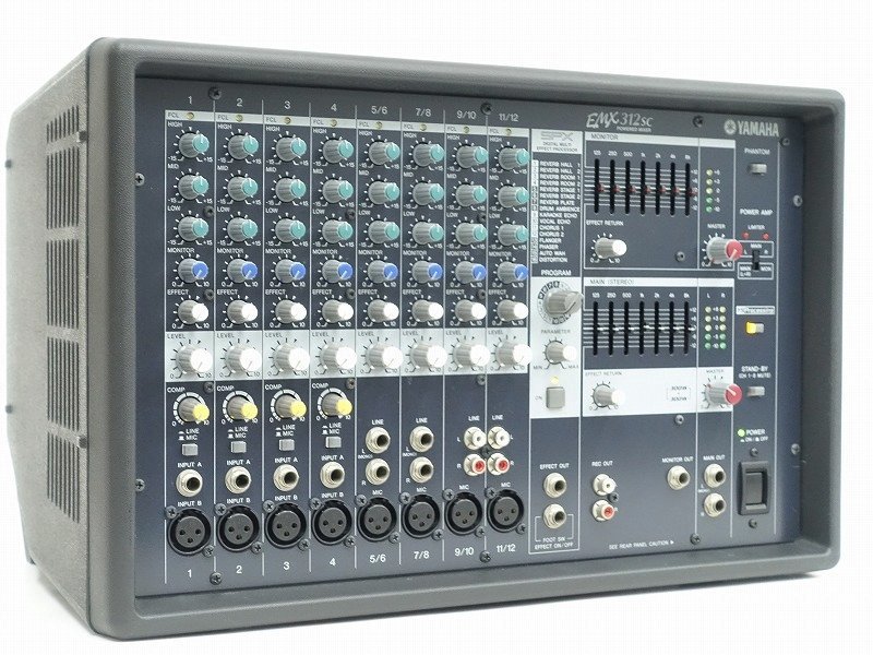 YAMAHA EMX312SC パワードミキサー ヤマハ www.sanagustin.ac.id
