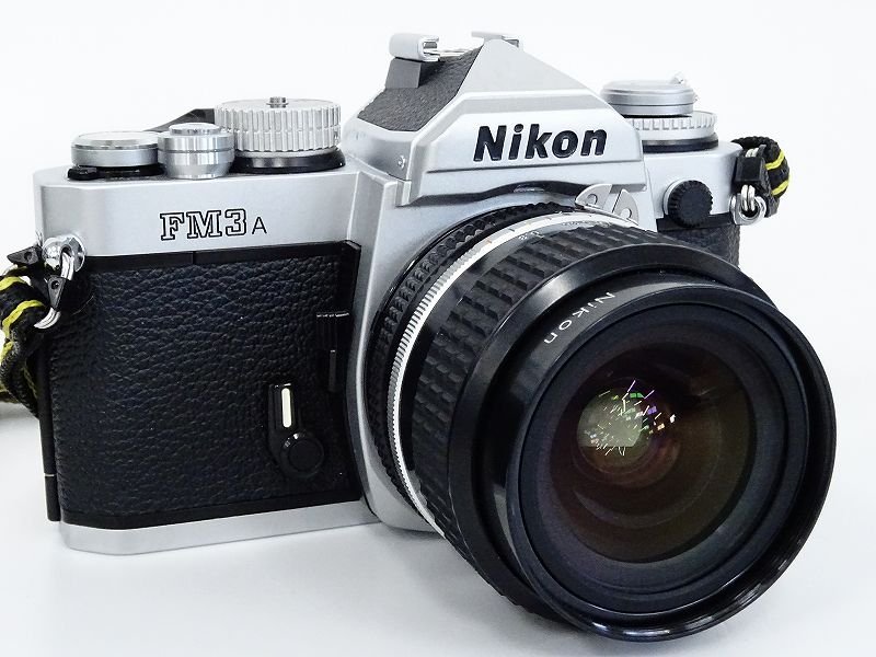 ●○Nikon FM3A/Ai Nikkor 24mm F2S フィルム 一眼レフカメラ Fマウント レンズ付 ニコン○●009967001J○●_画像1