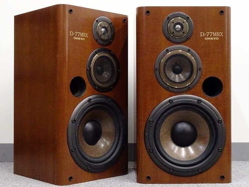 △▽【全国発送可】ONKYO D-77MRX スピーカーペア オンキョー