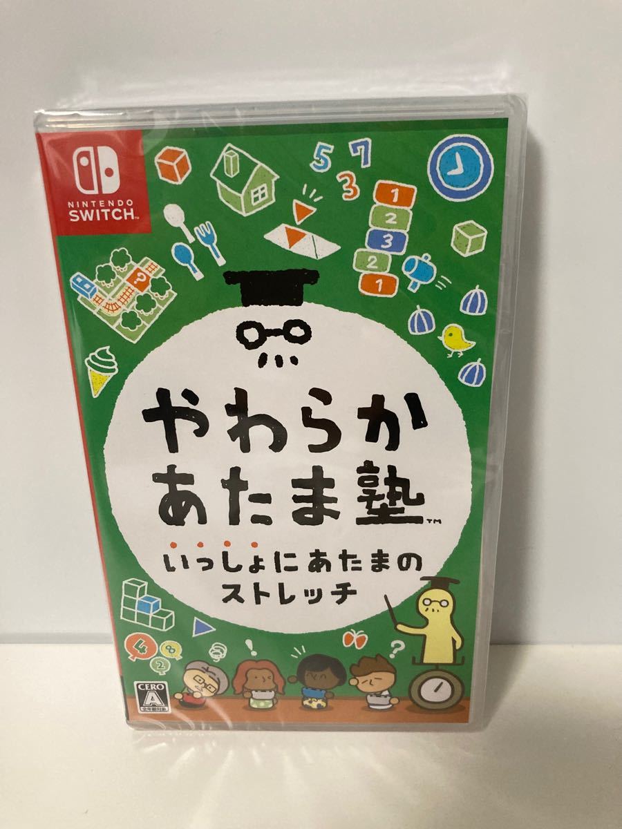 新品未開封■Nintendo Switch 本体 有機ELモデル ホワイト・やわらかあたま塾 ソフト■ニンテンドースイッチ■任天堂