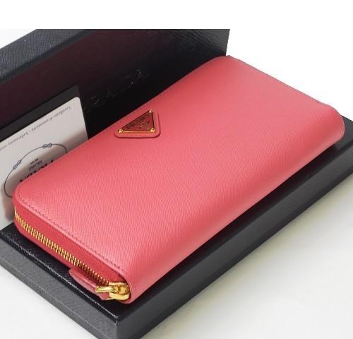 新品同様】プラダ ラウンドファスナー 長財布 1M0506 SAFFIANO TRIANG