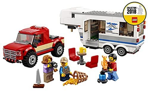 レゴ(LEGO) シティ キャンプバンとピックアップトラック 60182 ブロック おもちゃ 男の子_画像4