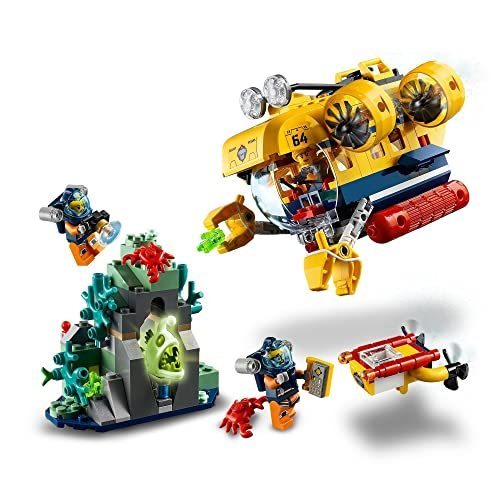 レゴ(LEGO) シティ 海の探検隊 深海底・水中探査潜水艦 ダイビングアドベンチャー 男の子 5才以上向けおもちゃ 60264_画像2