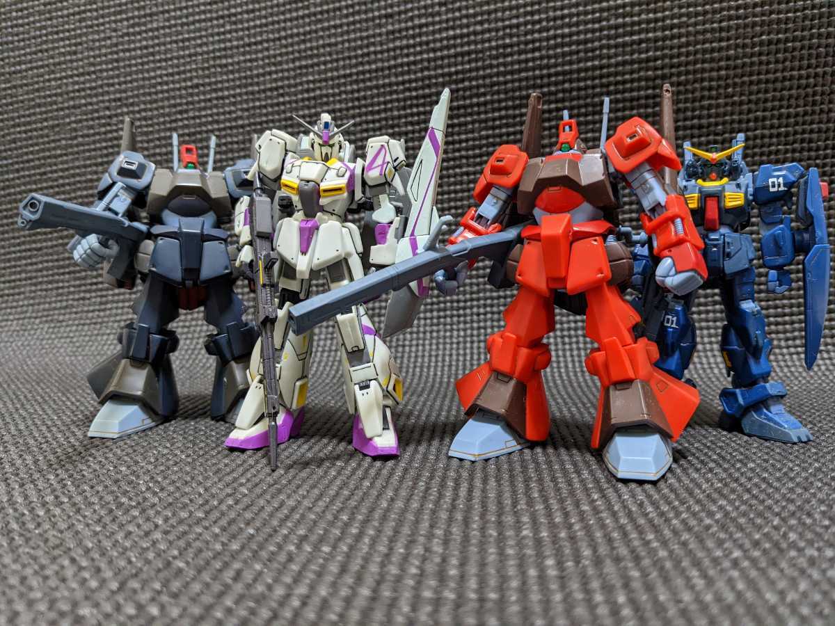 ヤフオク! - MS IN ACTION 機動戦士Zガンダム 4体セット