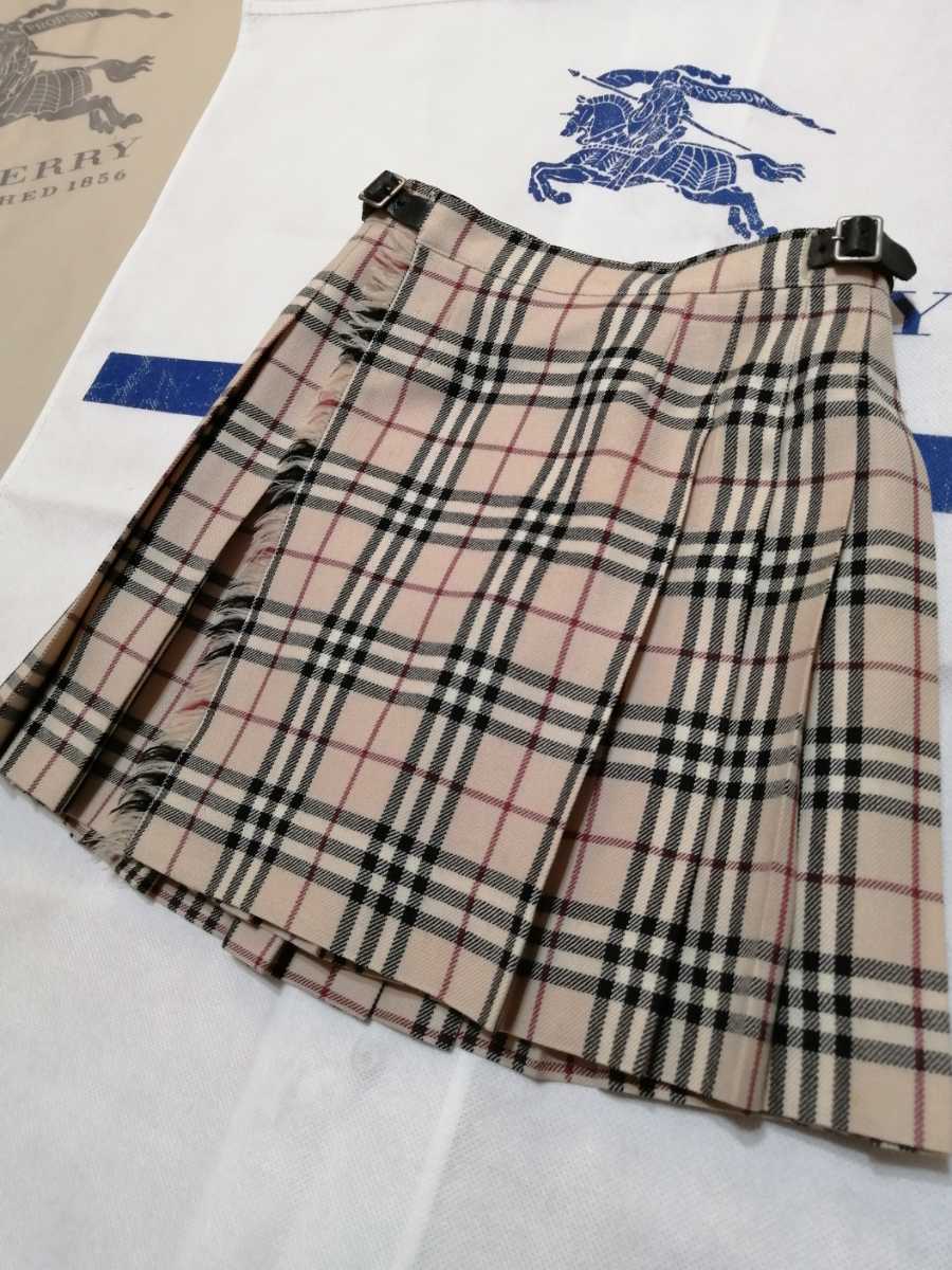 サイズ BURBERRY プリーツ 巻きスカートの通販 by Mint's shop 