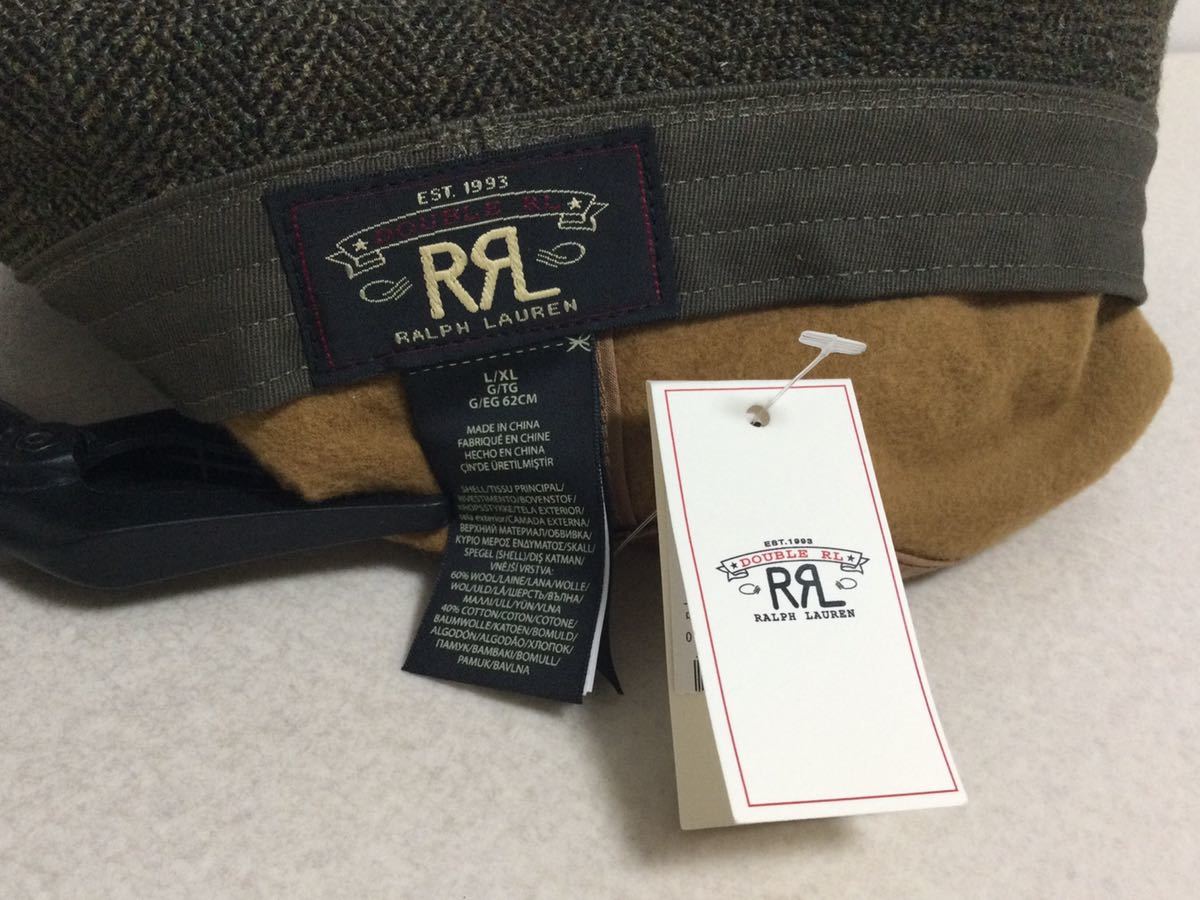 新品未使用!RRL BOYTON BUCKET-HAT WOOL HERRINGBONE バケットハット