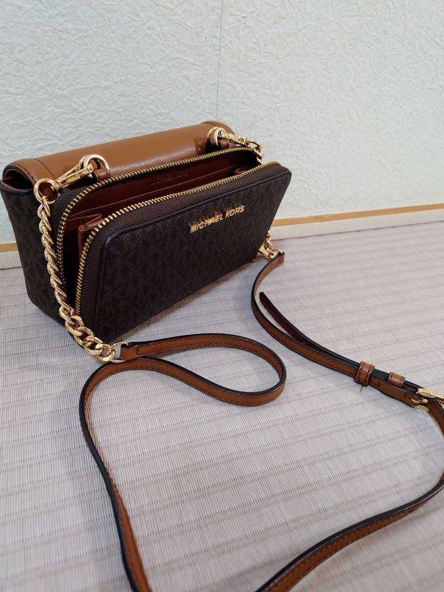 しました◿ Michael Kors - マイケルコース ウォレットショルダー