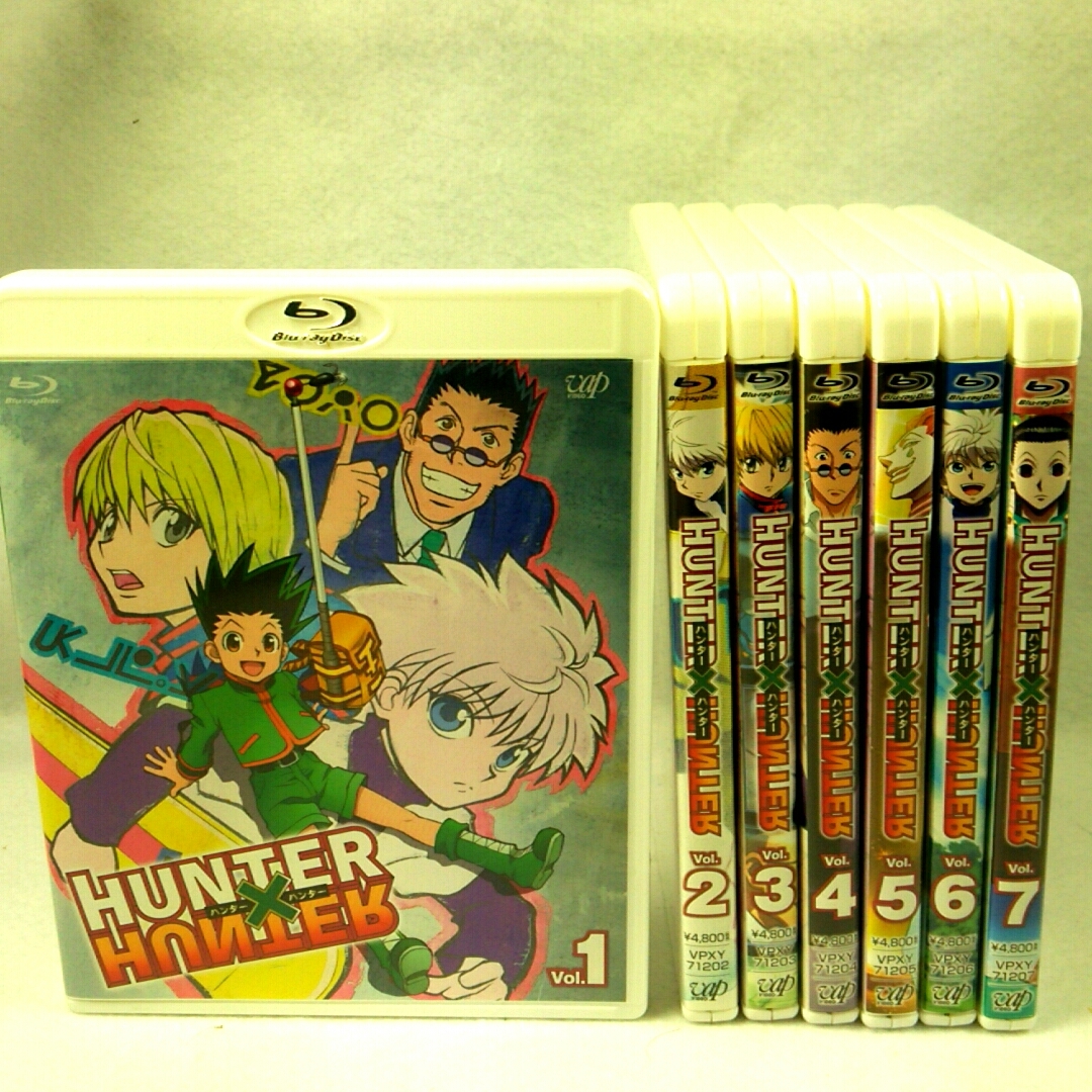 即決 HUNTER×HUNTER ハンター×ハンター ＢＤ 初回限定版 全7巻セット DVD