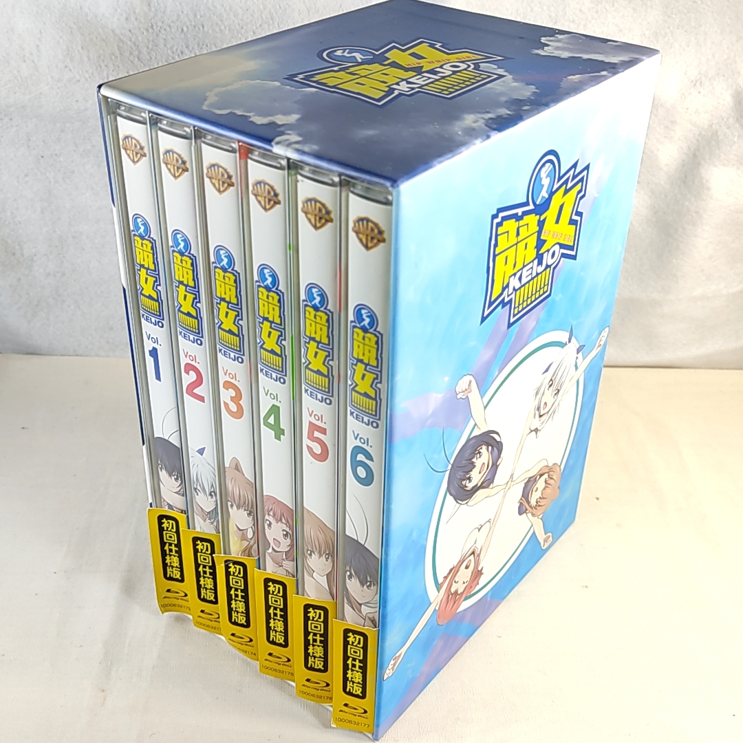 BOX付 競女!!!!!!!! 初回仕様版 Blu-ray全6巻セット | www