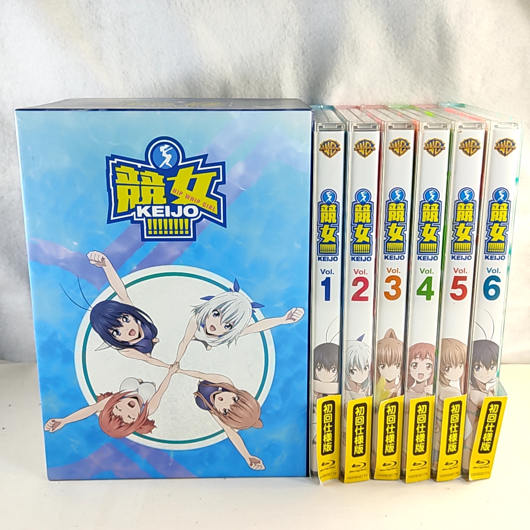BOX付 競女!!!!!!!! 初回仕様版 Blu-ray全6巻セット | gospark.pk