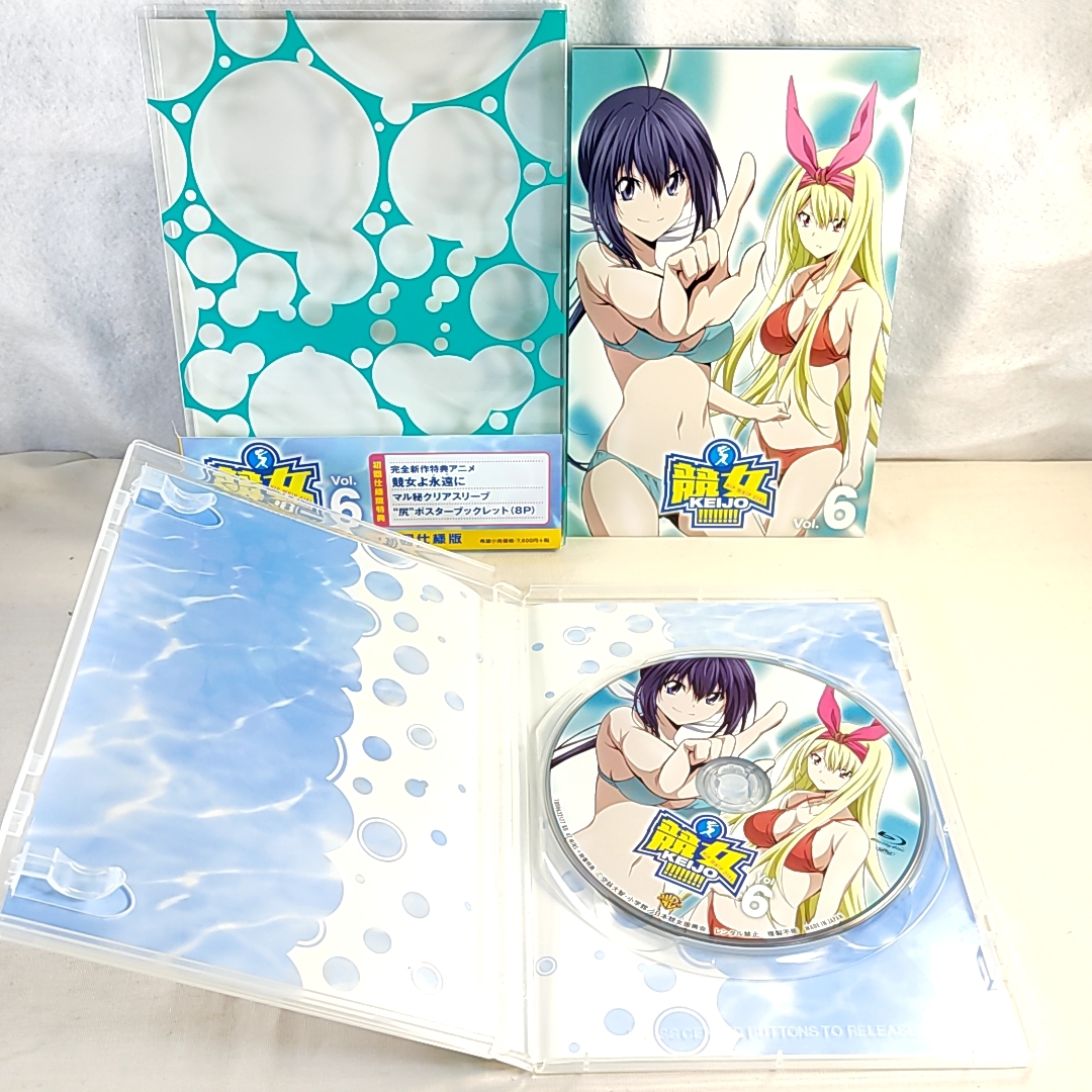 BOX付 競女!!!!!!!! 初回仕様版 Blu-ray全6巻セット | www
